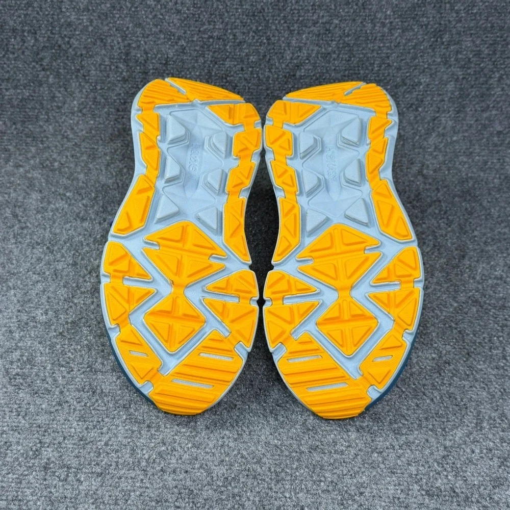 Hoka Stinson ATR 6 Trail Running Shoes Women's 8 Moroccan Blue Saffron Athletic